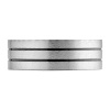 Кольцо ZIPPO Brushed Finish Ring, серебристое, нержавеющая сталь, диаметр 19,7 мм