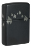 Зажигалка ZIPPO Classic с покрытием Black Matte, латунь/сталь, черная, матовая, 38x13x57 мм