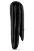 Кошелёк женский BUGATTI Banda, с защитой данных RFID, чёрный, кожа козы/полиэстер, 18,5х2,5х9,5 см