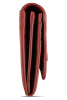 Кошелёк женский BUGATTI Banda, с защитой данных RFID, красный, кожа козы/полиэстер, 18,5х2,5х9,5 см