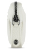 Ключница BUGATTI Elsa, с защитой данных RFID, белая, воловья кожа/полиэстер, 11х2х7 см