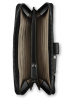 Кошелёк женский BUGATTI Elsa с ключницей, с RFID, чёрный, воловья кожа/полиэстер, 18,7х3х10,7 см