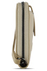 Кошелёк женский BUGATTI Elsa с ключницей, с RFID, песочного цвета, кожа/полиэстер, 18,7х3х10 см