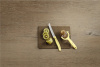 Набор из 2 кухонных ножей VICTORINOX Swiss Classic: нож для томатов и столовый нож 11 см, жёлтый