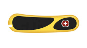Передняя накладка для ножей VICTORINOX 85 мм, пластиковая, жёлто-чёрная