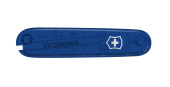 Передняя накладка для ножей VICTORINOX 91 мм, пластиковая, полупрозрачная синяя