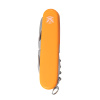 Нож перочинный Stinger, 90 мм, 13 функций, материал рукояти: АБС-пластик (оранжевый)