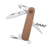 Нож перочинный Stinger, 90 мм, 10 функций, материал рукояти: древесина сапеле