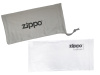 Очки солнцезащитные ZIPPO, унисекс, черные с серым, оправа из поликарбоната