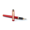 Ручка перьевая Pierre Cardin ECO, цвет - красный металлик. Упаковка Е