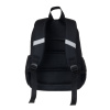 Рюкзак TORBER CLASS X Mini, чёрный/серый с орнаментом, полиэстер 900D + Мешок для обуви в подарок