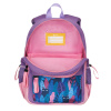 Рюкзак TORBER CLASS X Mini, сиреневый/розовый с орнаментом, полиэстер 900D + Мешок для обуви в подар
