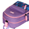 Рюкзак TORBER CLASS X Mini, сиреневый/розовый с орнаментом, полиэстер 900D + Мешок для обуви в подар
