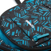 Рюкзак TORBER CLASS X, голубой с орнаментом, полиэстер, 45 x 30 x 18 см