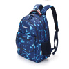 Рюкзак TORBER CLASS X, темно-синий с орнаментом, полиэстер, 45 x 30 x 18 см + Пенал в подарок!