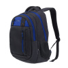 Рюкзак TORBER CLASS X, черный с синей вставкой, полиэстер 900D, 45 x 32 x 16 см
