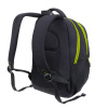 Рюкзак TORBER CLASS X, черный с зеленой вставкой, полиэстер 900D, 45 x 32 x 16 см