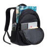 Рюкзак TORBER CLASS X, черный, 45 x 32 x 16 см + Мешок для сменной обуви в подарок!