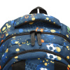 Рюкзак TORBER CLASS X, черно-синий с рисунком "Мячики", полиэстер, 45 x 32 x 16 см