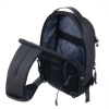 Рюкзак на одно плечо TORBER Xtreme, чёрный, 20 х 8 х 31 см, 5л