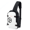 Рюкзак на одно плечо TORBER Xtreme, белый/чёрный, 20 х 8 х 31 см, 5л