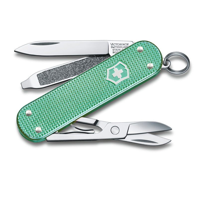 Нож-брелок Classic SD Alox Colors Minty Mint VICTORINOX 0.6221.221G