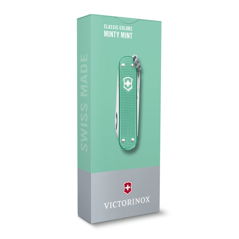 Нож-брелок Classic SD Alox Colors Minty Mint VICTORINOX 0.6221.221G