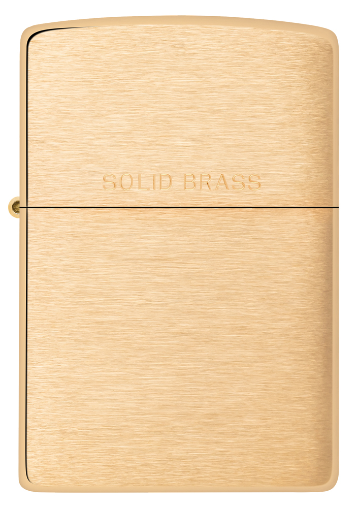 Зажигалка Brushed Brass ZIPPO 204