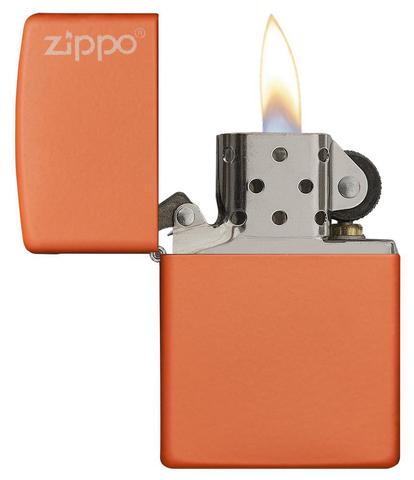Зажигалка Orange Matte ZIPPO 231ZL