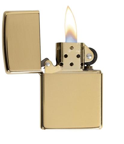 Зажигалка High Polish Brass ZIPPO 254B