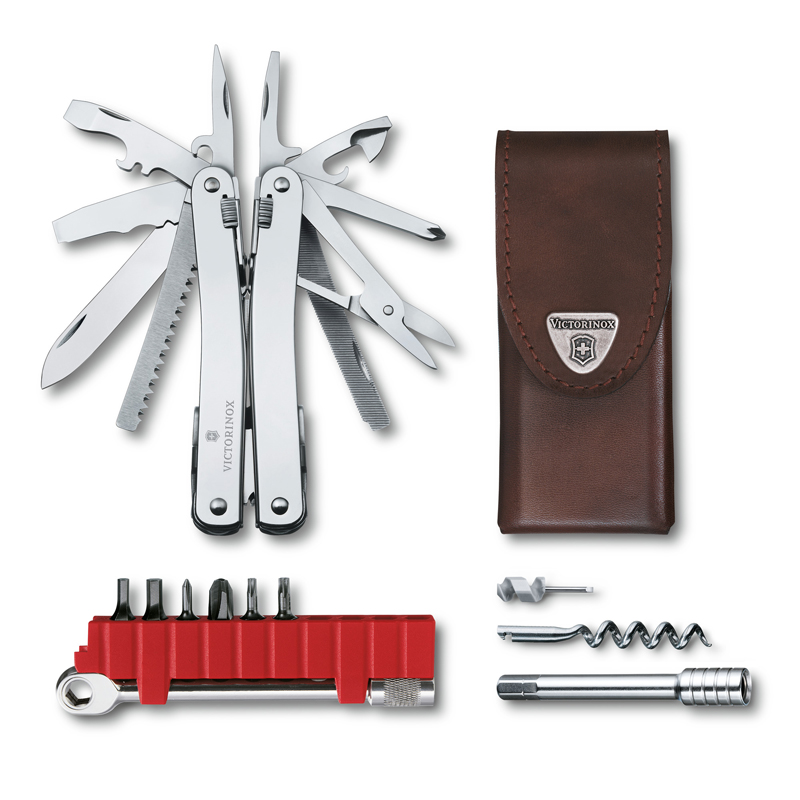 Мультитул SwissTool Spirit X Plus Ratchet, 105 мм VICTORINOX 3.0236.L