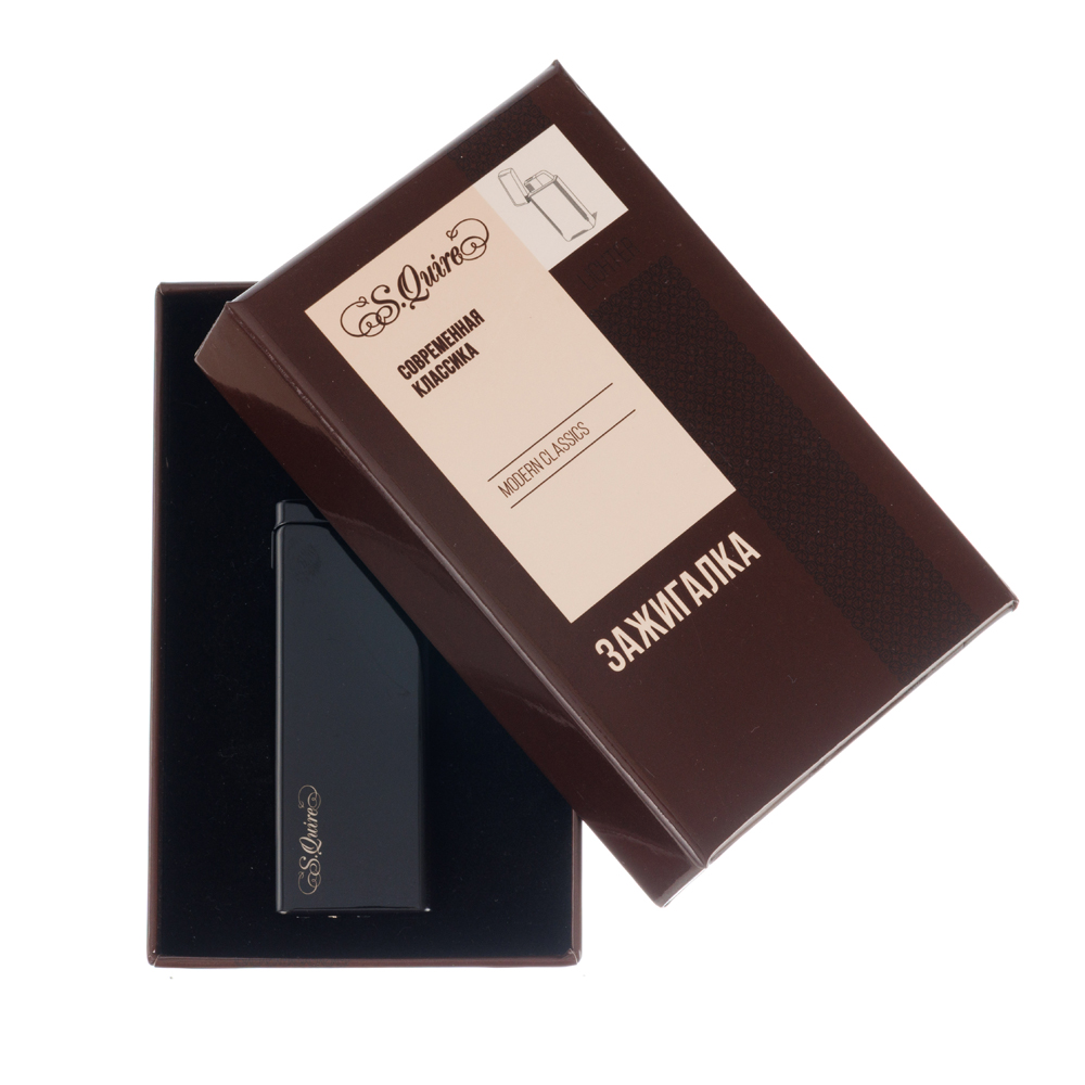 Зажигалка S.QUIRE 430158-Black