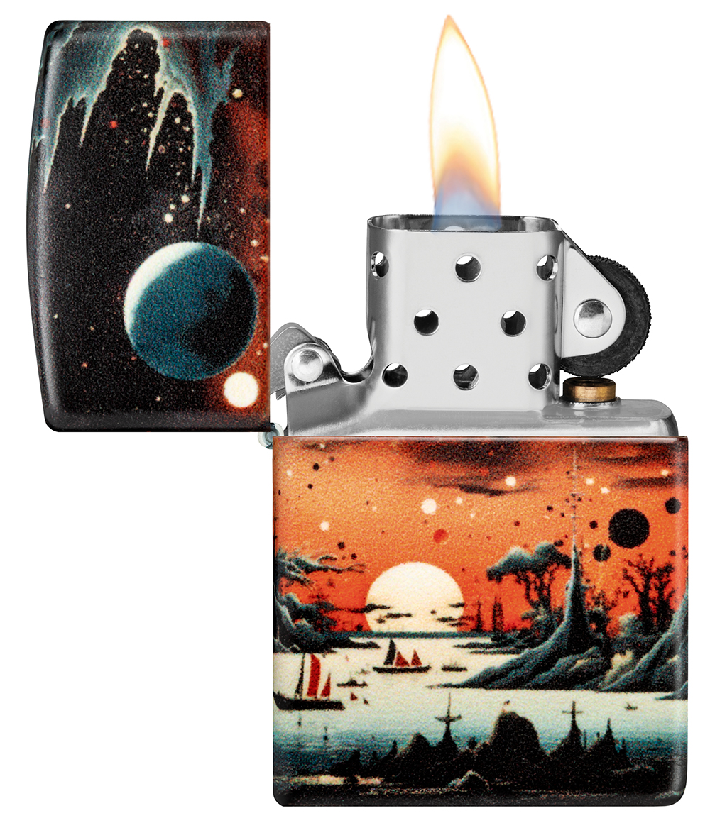 Зажигалка Galactic Landscape ZIPPO 46254