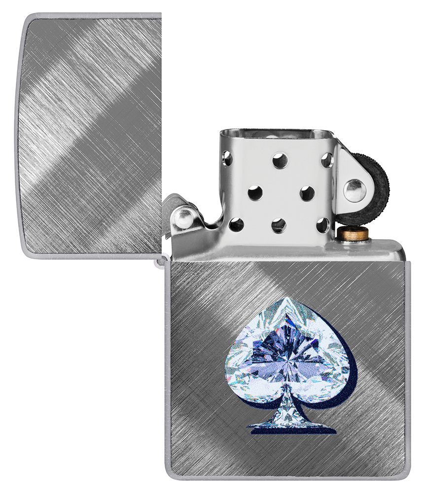 Зажигалка Gleaming Spade ZIPPO 46472