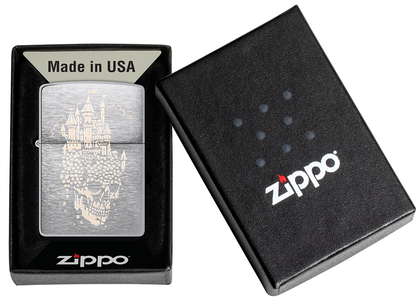 Зажигалка Skull Castle ZIPPO 46477