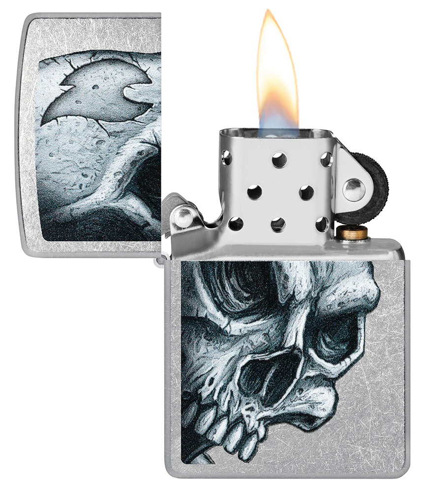 Зажигалка Skull and Flame ZIPPO 46587