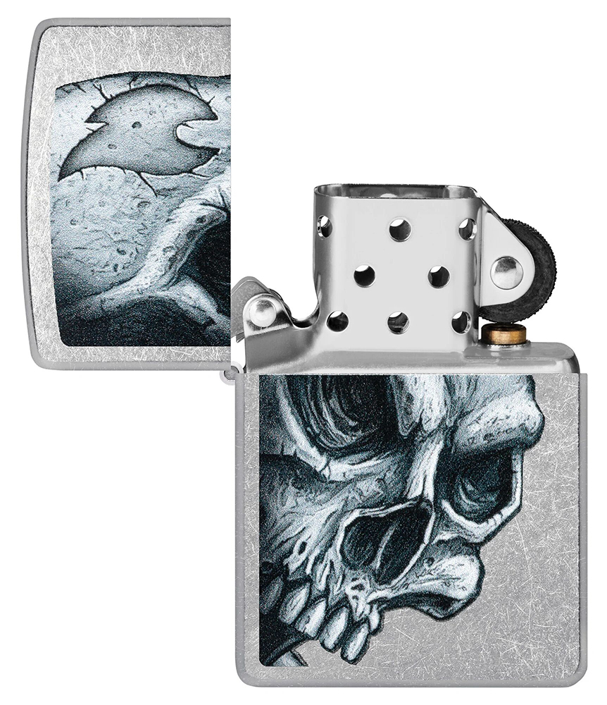 Зажигалка Skull and Flame ZIPPO 46587