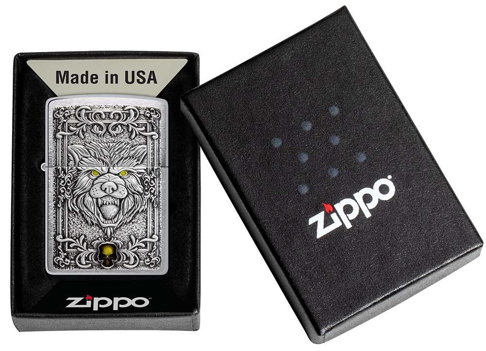 Зажигалка Wolf Emblem ZIPPO 48690