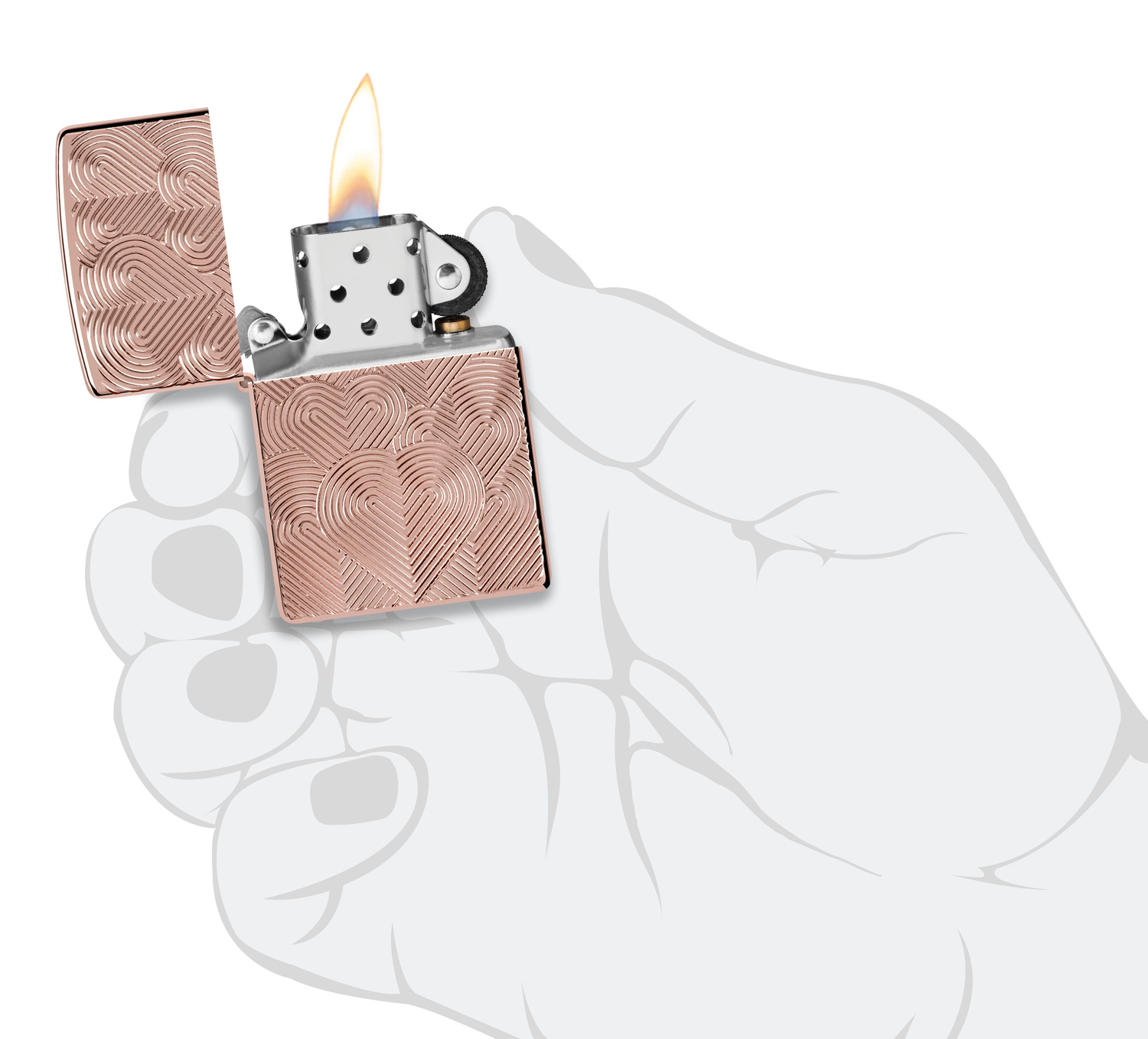 Зажигалка Armor® Hearts ZIPPO 48919