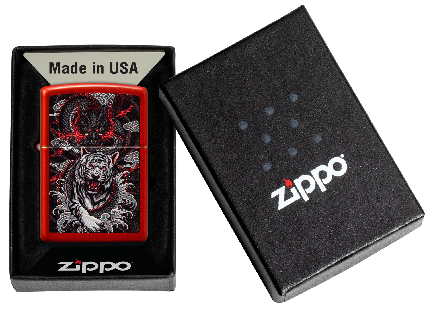 Зажигалка Dragon Tiger Design ZIPPO 48933
