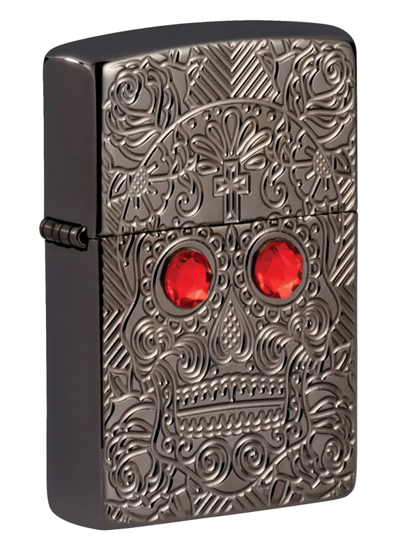 Зажигалка High Polish Black Ice® ZIPPO 49300