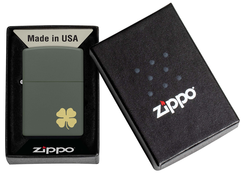 Зажигалка Four Leaf Clover ZIPPO 49796