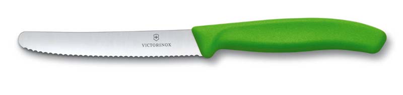 Нож столовый Swiss Classic 11 см, с серейторной заточкой VICTORINOX 6.7836.L114