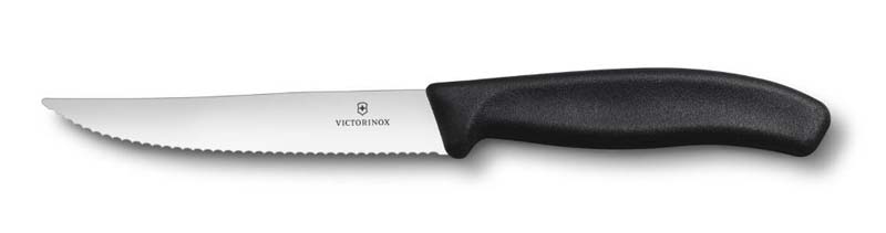 Нож для стейка пиццы Swiss Classic Gourmet 12 см, с серейторной заточкой VICTORINOX 6.7933.12