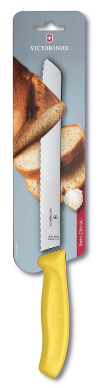 Нож для хлеба Swiss Classic 21 см, с волнистой кромкой VICTORINOX 6.8636.21L8B
