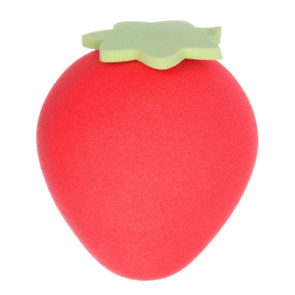 Спонж для нанесения макияжа (клубника) DEWAL BEAUTY 68318-2