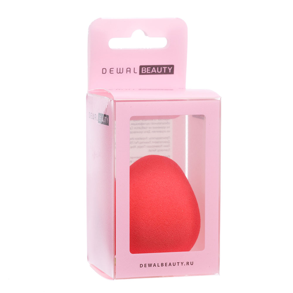 Спонж для нанесения макияжа (клубника) DEWAL BEAUTY 68318-2