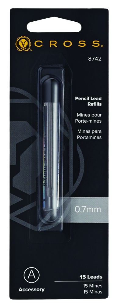 Грифели HB для механических карандашей 0,7 мм (15 шт) CROSS 8742