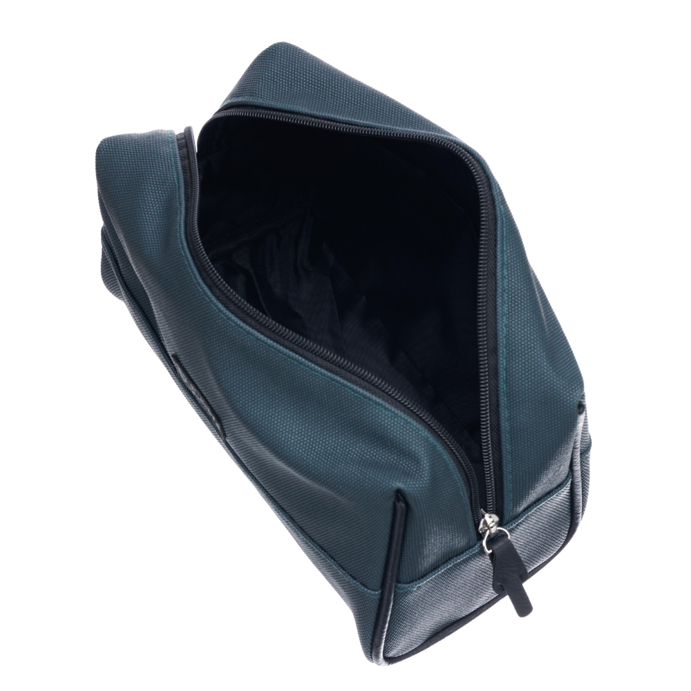 Косметичка серия "Стиль", цвет серо-зеленый.24х11х13см  DEWAL BEAUTY BG-335