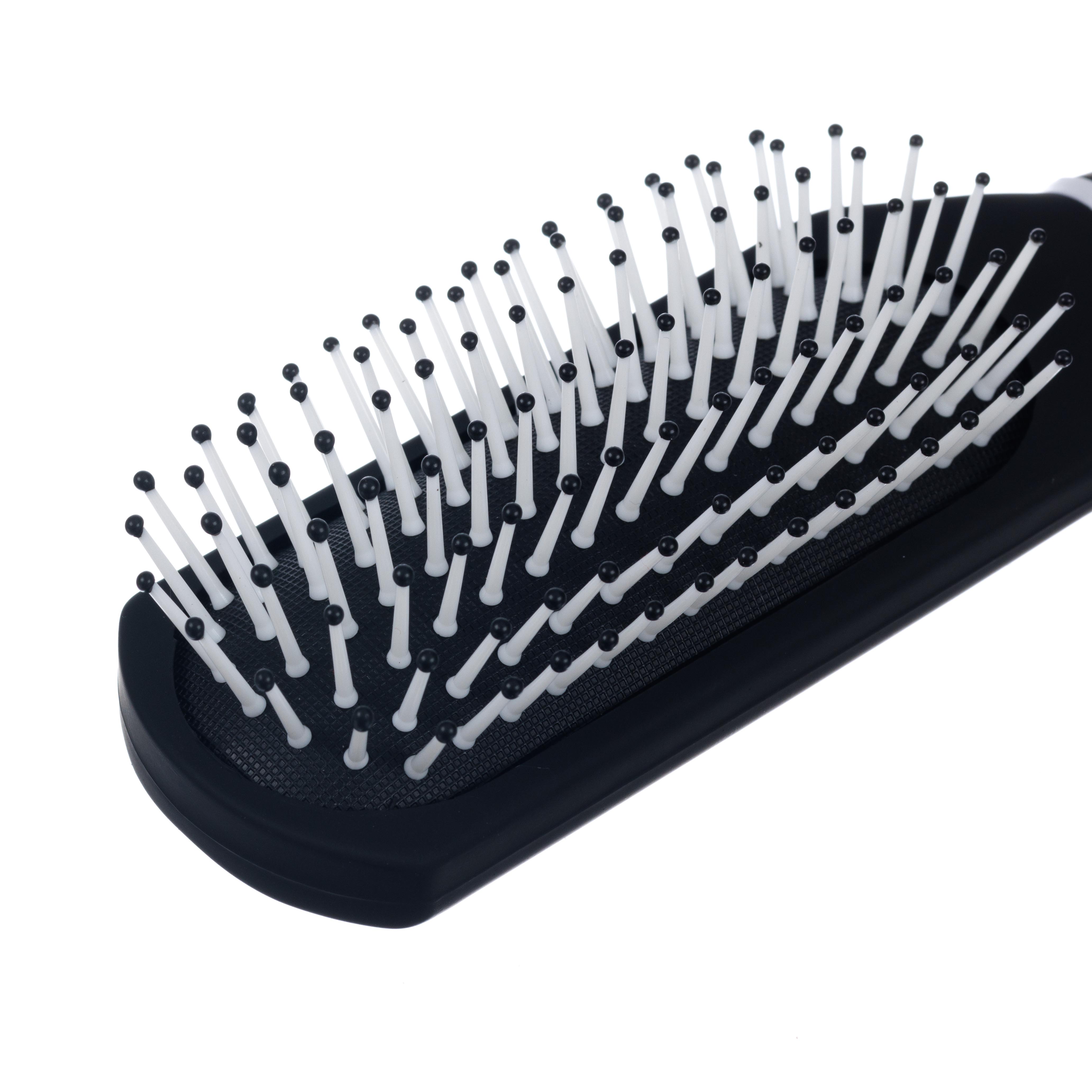 Массажная щетка прямоугольная "Бархат" DEWAL BEAUTY DBBA1